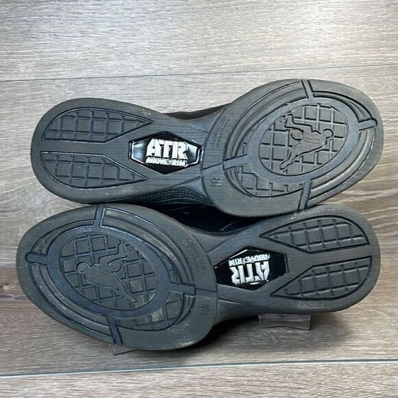 Above the Rim ATR Mens Sz 8.5 Black Gray Mid Top Lace Up Basketball Sneakers - Picture 8 of 11